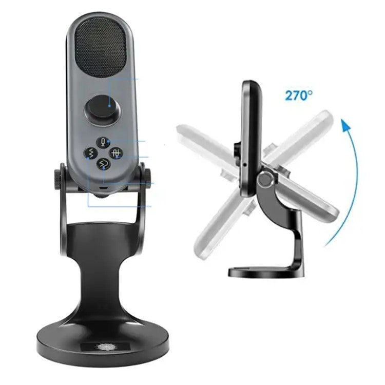 JMARY MC-PW7 Noise Canceling USB Recording Studio Desktop Cardioid Microphone