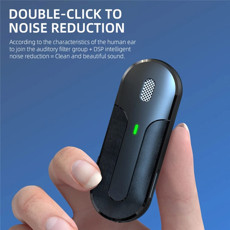 M8 For iPhone Wireless Noise Canceling Microphone Lavalier Mic (2 Microphones+1 Receiver)