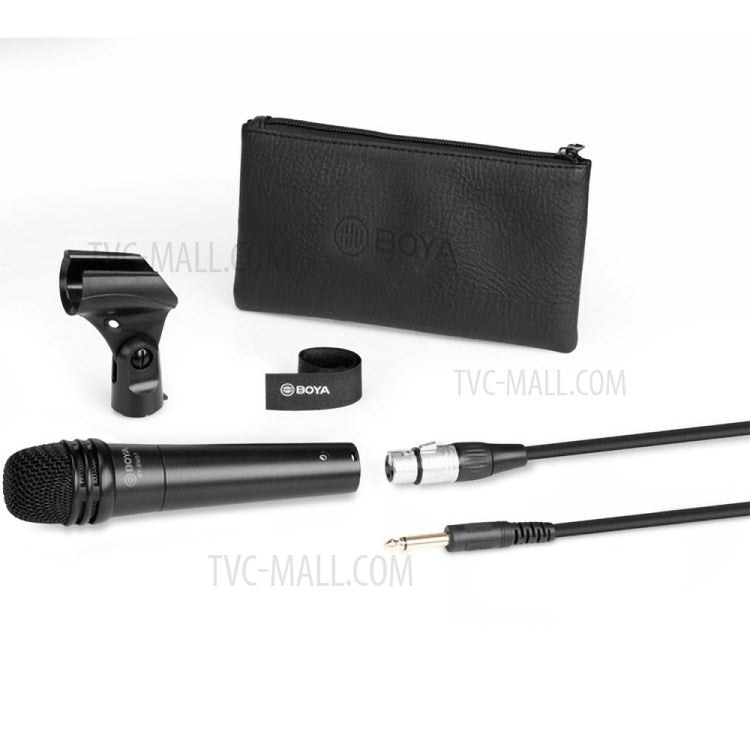 BOYA BY-BM57 Aluminum Zinc Alloy Cardioid Dynamic Microphone for Vocal Speaker Recording