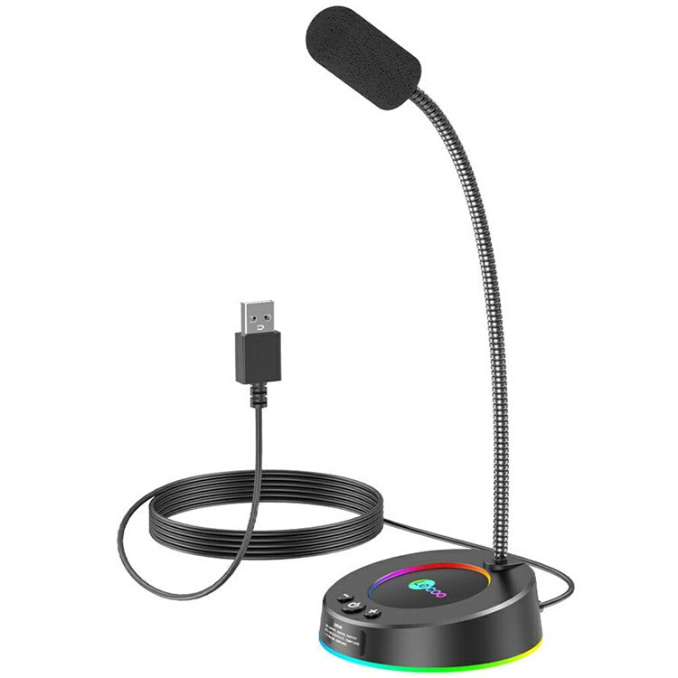 LENOVO LECOO MC01S USB Microphone RGB Color Computer Laptop Microphone