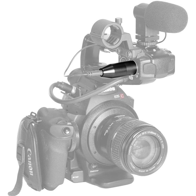 BOYA BY-35C-XLR PRO 3.5mm TRS Mini-Jack Female to XLR Male Adapter Converter Microphone Accessory