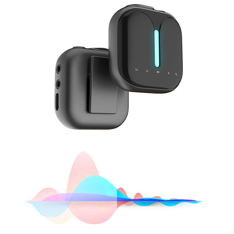 ELEBEST M18Pro Type-C Cable + Lightning Adapter Wireless Lavalier Microphone System Receiver Transmitter Live Streaming Interview Mic Kit