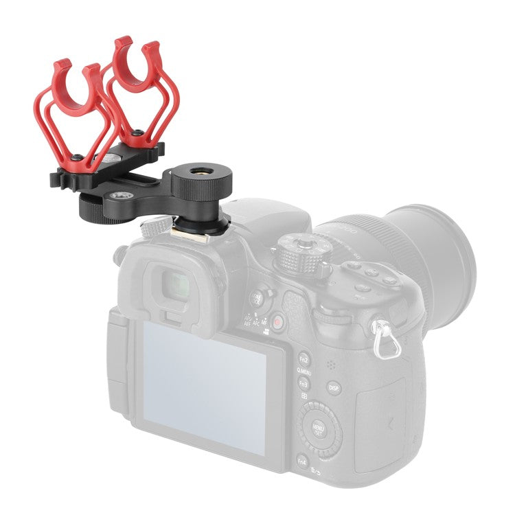 BOYA BY-C30 Microphone Stand Camera Hot Shoe Mount Adapter for 18-20mm Mic Shockproof Holder