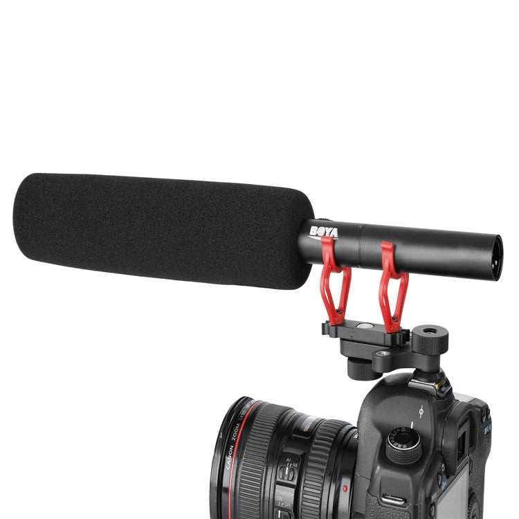 BOYA BY-C30 Microphone Stand Camera Hot Shoe Mount Adapter for 18-20mm Mic Shockproof Holder