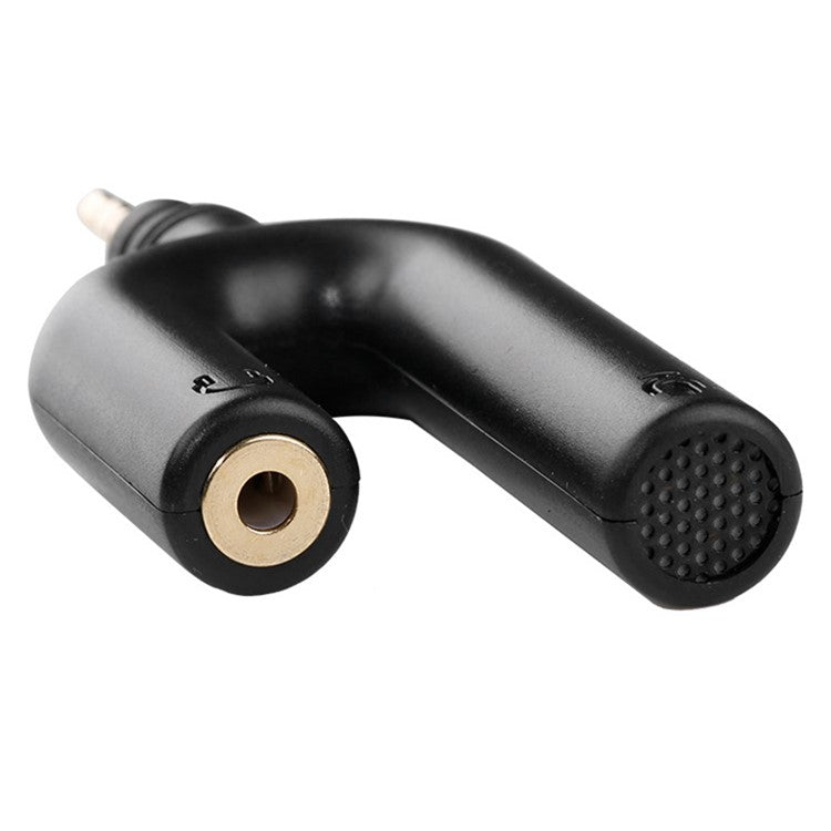 BOYA BY-AUM3 3.5mm TRRS Microphone with 3-position 3.5mm Headset Splitter Adapter for iPhone / iPad / iPod Touch