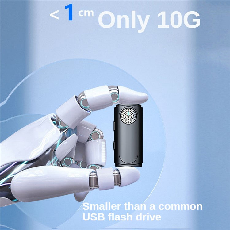 J20 Wireless Lavalier Microphone 3 Gears Noise Reduction Lapel Clip Mic, 2 Mic + 1 Receiver - Type-C