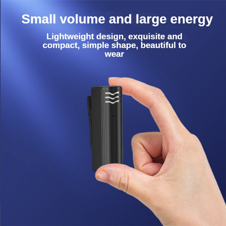 J60 Mini Wireless Lavalier Mic Transmitter + Receiver Portable Lavalier Microphone with Lightning Connector