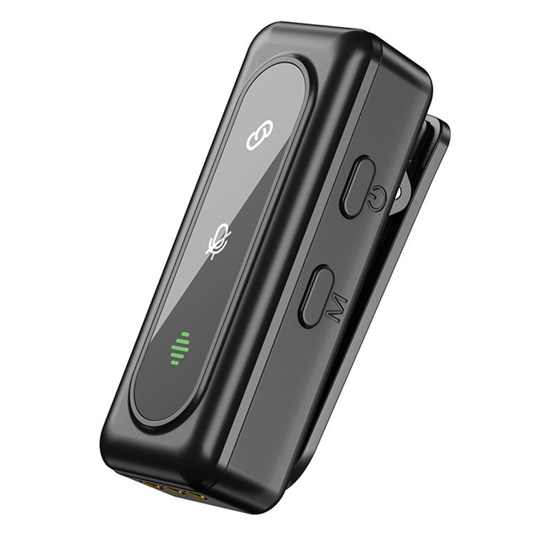 J50 Vlogging Wireless Noise Canceling Microphone Lavalier Mic (2 Microphones+1 Receiver) - For iPhone