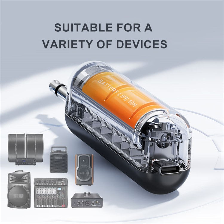 H21H Home Karaoke UHF Wireless Hand-Held Microphone, 2 Mic + 1 Receiver - Grey