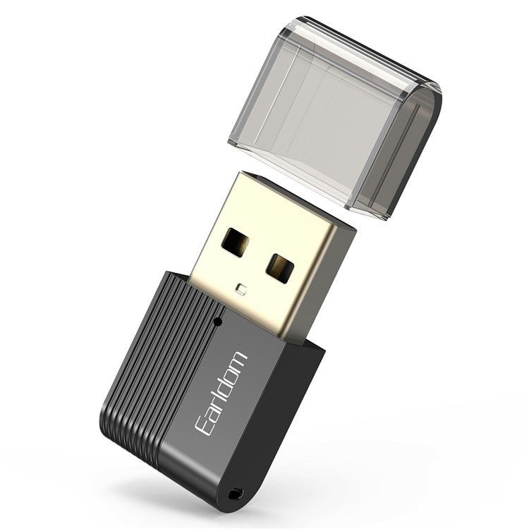 EARLDOM M90 USB Wireless Audio Adapter Bluetooth 5.0 Audio Receiver Transmitter for Car, Computer