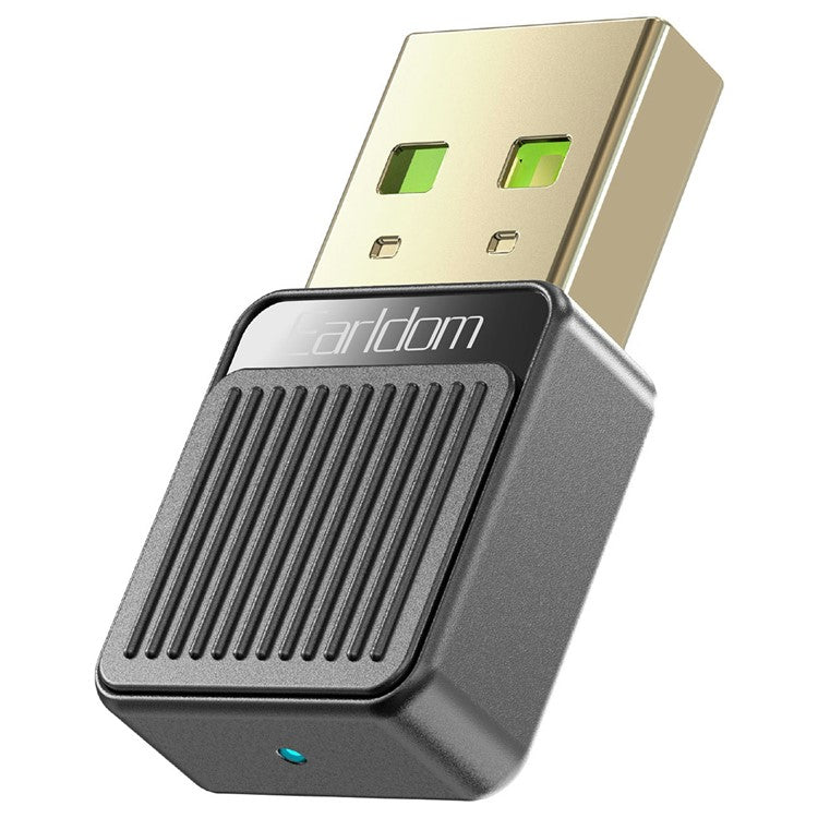 EARLDOM ET-BR09 USB Bluetooth Adapter Car Audio Speaker Wireless Audio Receiver - Black