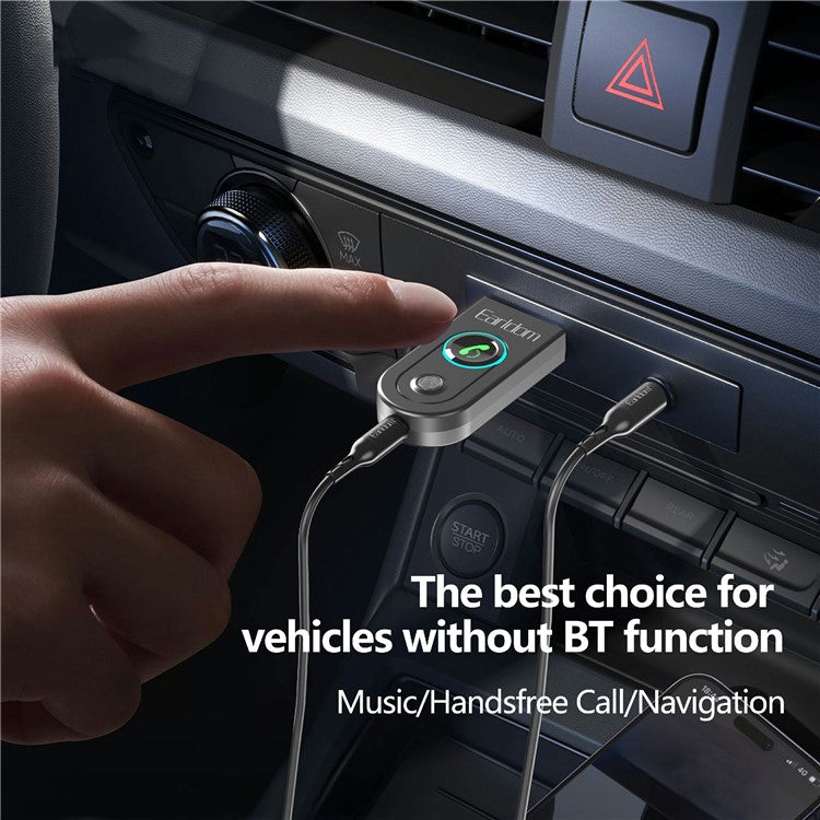 EARLDOM ET-BR13 Bluetooth 5.3 Audio Receiver 3.5mm Aux Receiver Stereo Speaker