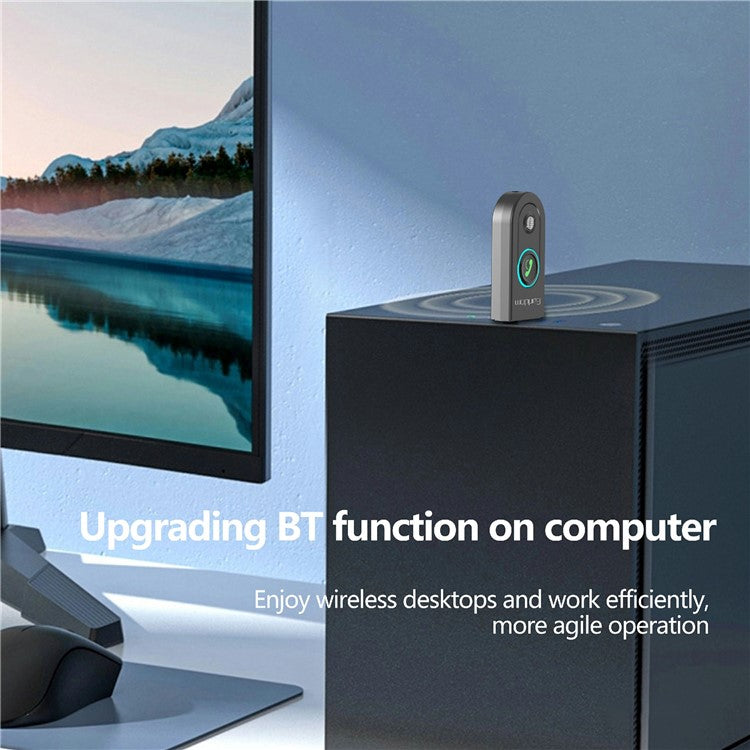 EARLDOM ET-BR13 Bluetooth 5.3 Audio Receiver 3.5mm Aux Receiver Stereo Speaker