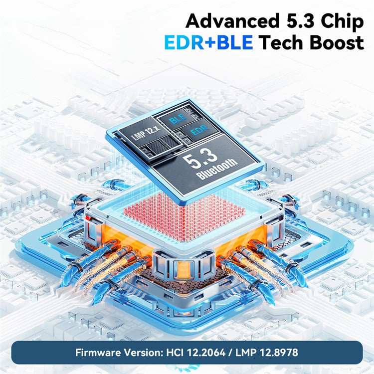 ESSAGER EBT53-BH01-P USB Bluetooth 5.3 Adapter Plug and Play for PC Game Controller Phone