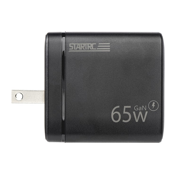 STARTRC 1129939 65W PD Fast Charger Adapter Portable Mini GaN III Wall Charge with Type-C Port, US Plug