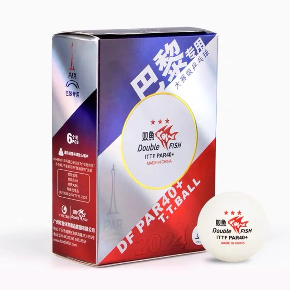 UNIQKART New product Pisces table tennis three-star PAR40+ Paris Olympic table tennis designated special competition-level international competition ball