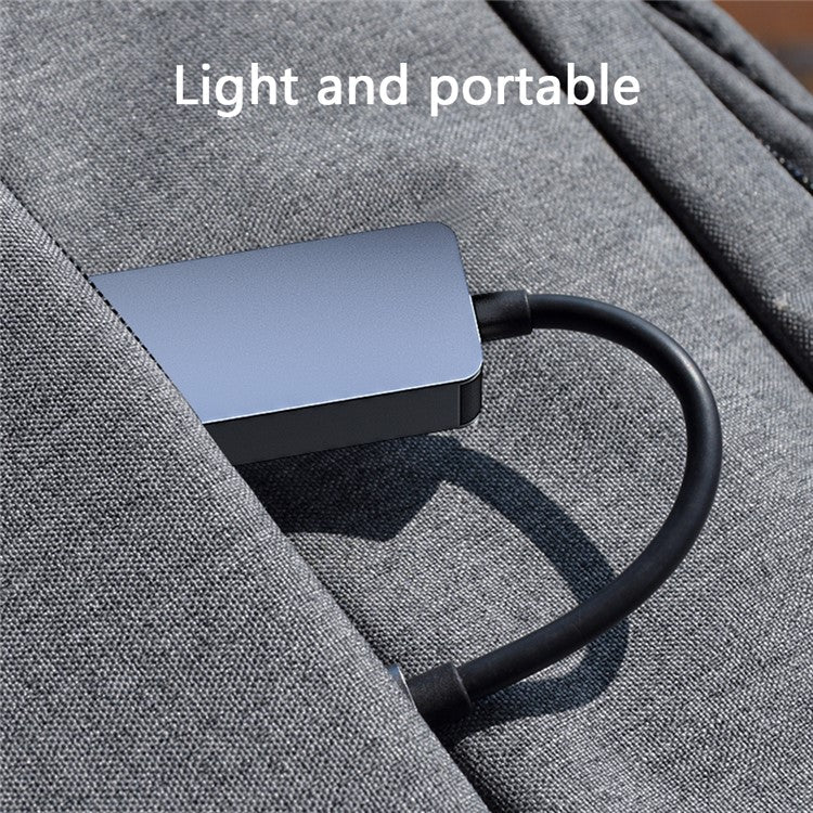 2500Mbps Ethernet LAN Adapter Type-C to RJ45 2.5G Aluminum Alloy Network Card