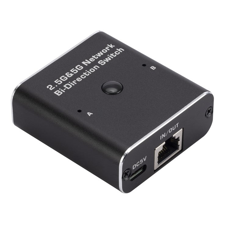 W7 2.4G + 5G RJ45 Ethernet Adapter 5.3x5.7x2.2cm Network Switcher with Type-C Port