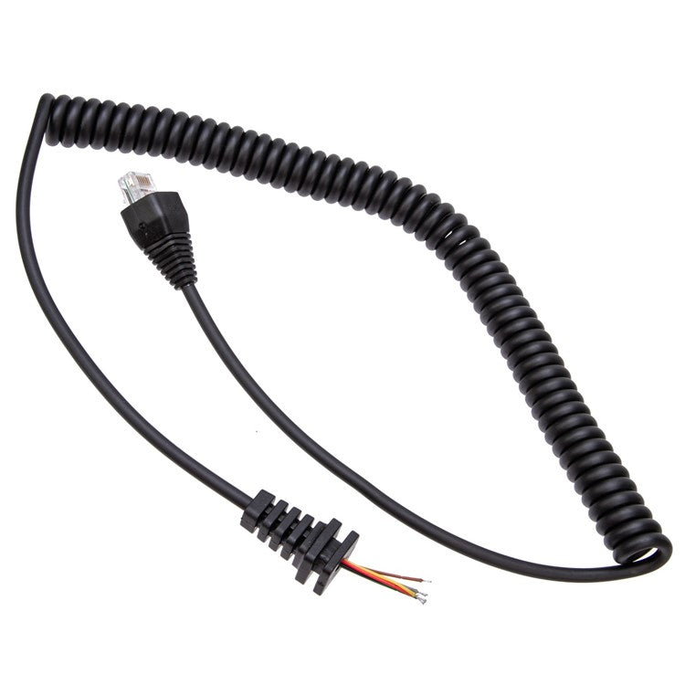 For YAESU VX2108 VX2208 VX2508 Mobile Radio DIY 6 Pin MH-67A8J Handheld Microphone Speaker Cable