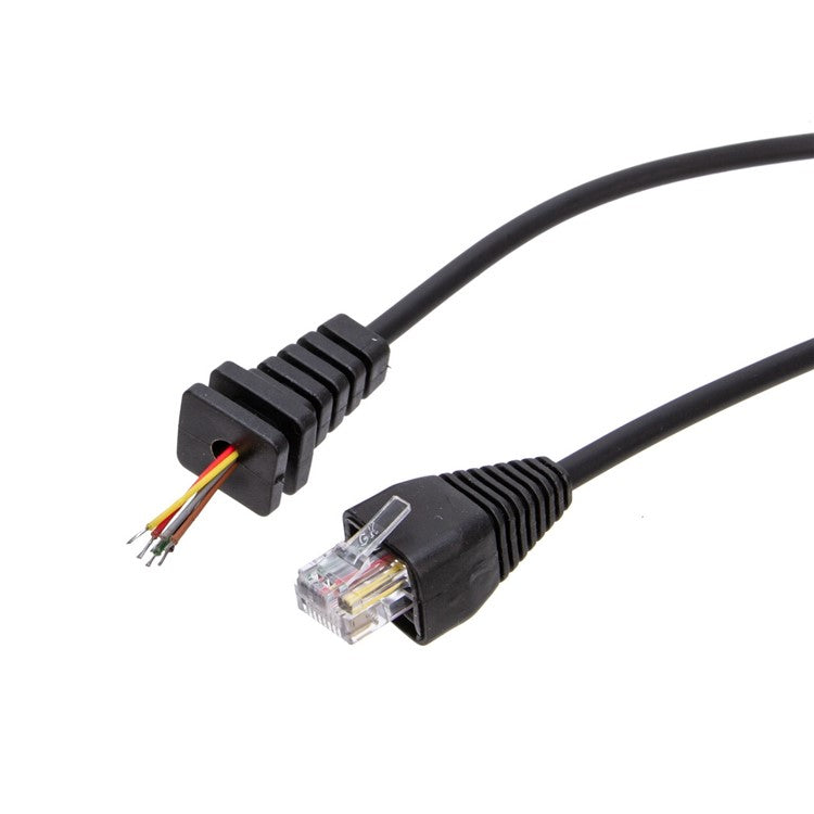 For YAESU VX2108 VX2208 VX2508 Mobile Radio DIY 6 Pin MH-67A8J Handheld Microphone Speaker Cable