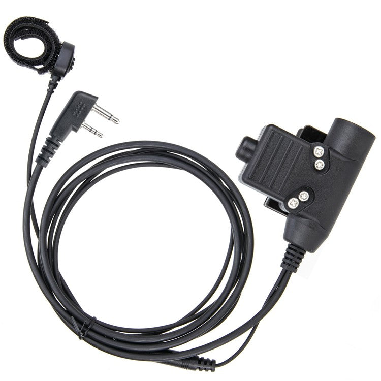 High Strength U94 PTT Finger Microphone Adapter for ICOM IC-V8 / IC-V80 / IC-V82 Radio Walkie Talkie