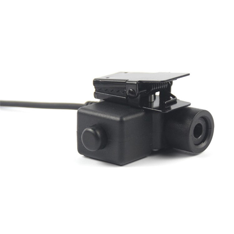 2.5mm Jack Ham Radio Walkie Talkie U94 PTT Headset Adapter for Motorola Talkabout T5428 / TLKR T80 / EM1000 / EM1000R / EM1010TPR