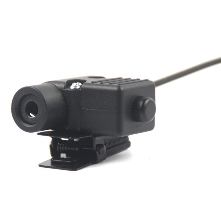 Ham Radio Walkie Talkie U94 PTT Headset Adapter for Yaesu Vertex VX-120 / VX-127 / VX-6R / VX-7R / VX-6E