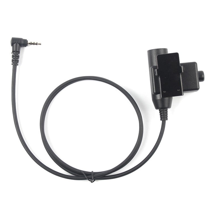 Ham Radio Walkie Talkie U94 PTT Headset Adapter 3.5mm 1-Pin for Yaesu Vertex VX-1R / VX-2R / VX-3R / VX-5R / VX-210