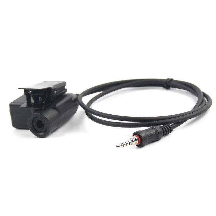 Ham Radio 7.1mm Adapter Speaker Microphone with U94 PTT for Yaesu Vertex VX-120 / VX-127 / VX-6R / VX-7R / VX-6E