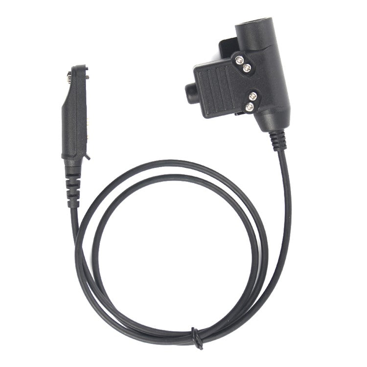 Ham Radio 7.1mm Adapter Speaker Microphone with U94 PTT for Baofeng UV-9R / UV-9R Plus / BF-9700