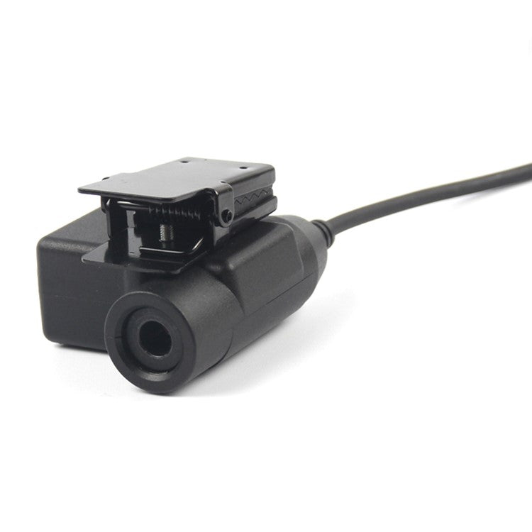 Ham Radio 7.1mm Adapter Speaker Microphone with U94 PTT for Baofeng UV-9R / UV-9R Plus / BF-9700