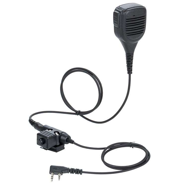 Ham Radio 7.1mm Adapter Speaker Microphone with U94 PTT for Baofeng Kenwood HYT TYT