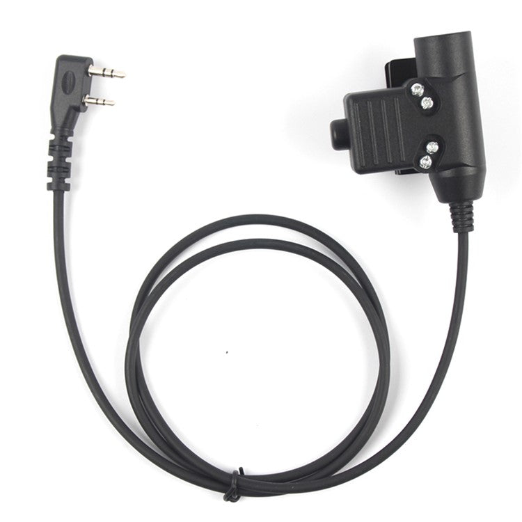 Ham Radio 7.1mm Adapter Speaker Microphone with U94 PTT for Baofeng Kenwood HYT TYT