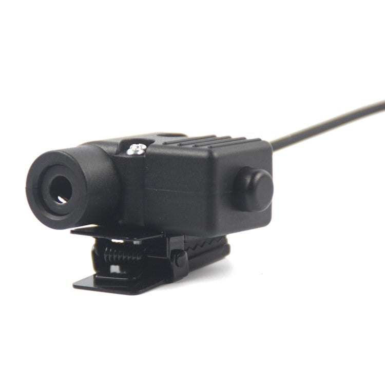 Ham Radio 7.1mm Adapter Speaker Microphone with U94 PTT for Hytera X1p / PD600 / PD660 / PD680 / AR-685