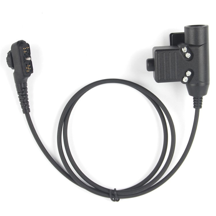 Ham Radio 7.1mm Adapter Speaker Microphone with U94 PTT for Hytera PD700 / PD780 / PD782 / PD785