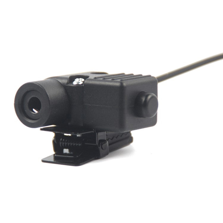 Ham Radio 7.1mm Adapter Speaker Microphone with U94 PTT for Motorola Xir P6600 / P6620 / DP2400 / MTP3250 / DEP550