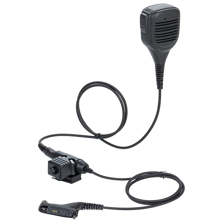 Ham Radio 7.1mm Speaker Microphone with U94 PTT Headset Adapter for Motorola Xir P8268 / DP4800 / APX-4000 / APX-6000 / APX-7000
