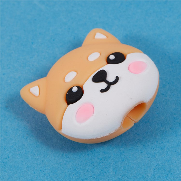 Cute Cartoon Data Cable Protector Prevent Breakage Charging Cord Saver Silicone Case - Style O