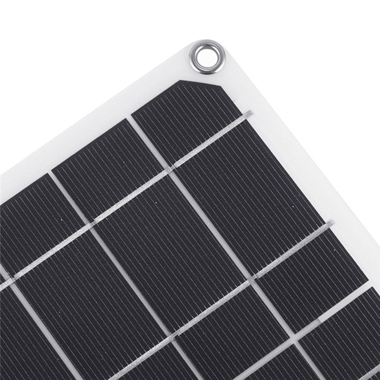 GKM215 5W 5V Monocrystalline Solar Panel Charger USB Port Portable for Cell Phone Camping Hiking Travel - Blue