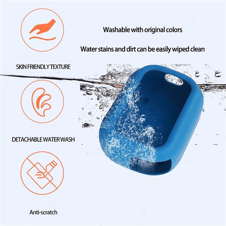 Silicone Case For SoundCore Select 4 Go Bluetooth Speaker Shockproof Protector Cover - White