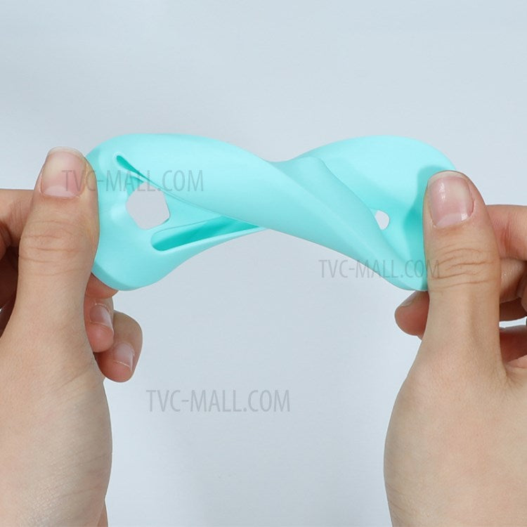 Wireless Mouse Anti-drop Soft Silicone Cover Protective Case for Apple Magic Mouse 1/2 - Blue