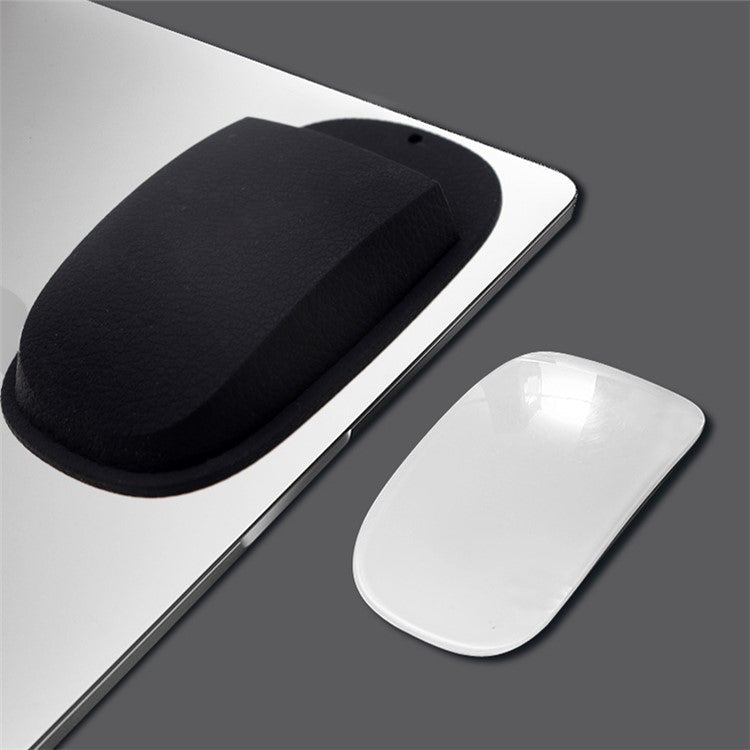 Wireless Mouse Adhesive Soft Silicone Protective Cover Case for Apple Magic Mouse 1/2 - Black