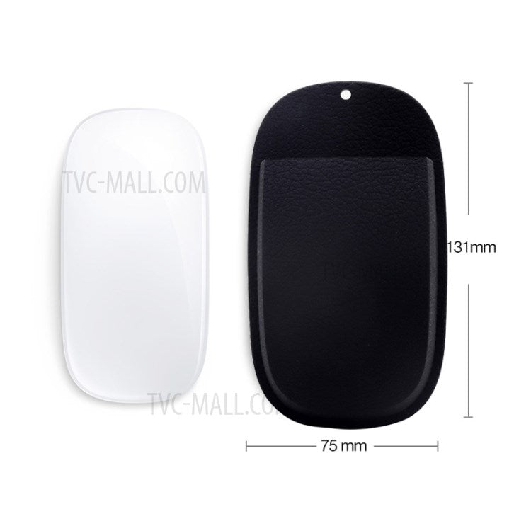 Wireless Mouse Adhesive Soft Silicone Protective Cover Case for Apple Magic Mouse 1/2 - Red