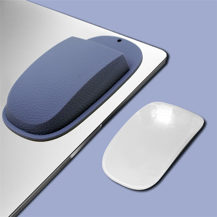 Wireless Mouse Adhesive Soft Silicone Protective Cover Case for Apple Magic Mouse 1/2 - Purple
