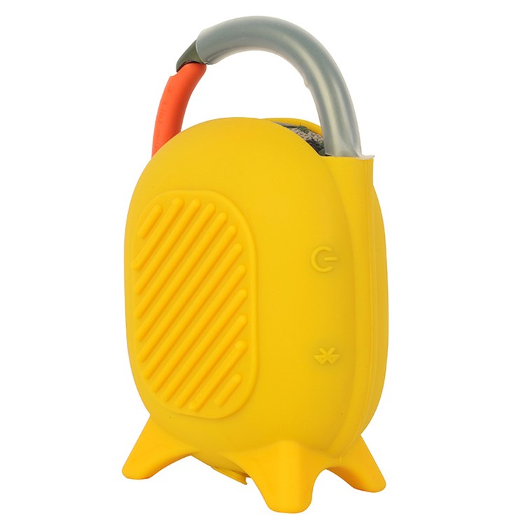 For JBL Flip 4 Soft Silicone Cover Bluetooth Speaker Scratch Proof Protective Case - Yellow