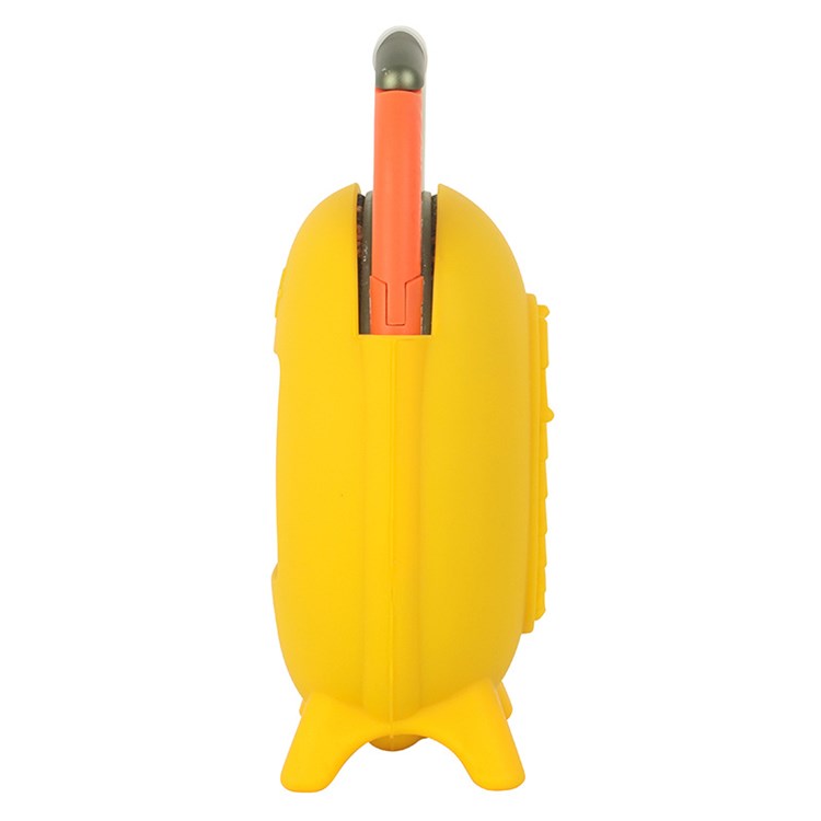 For JBL Flip 4 Soft Silicone Cover Bluetooth Speaker Scratch Proof Protective Case - Yellow