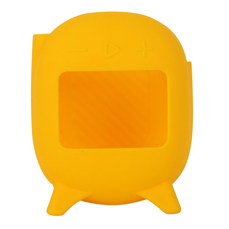 For JBL Flip 4 Soft Silicone Cover Bluetooth Speaker Scratch Proof Protective Case - Yellow