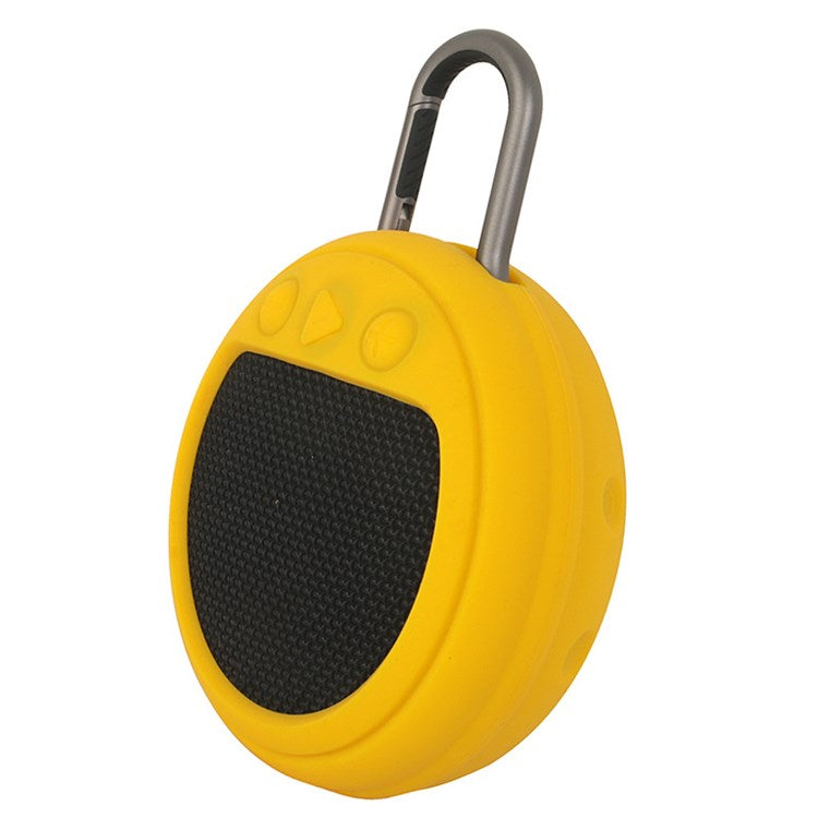 For JBL Clip3 Bluetooth Speaker Protective Case Shockproof Silicone Cover - Yellow