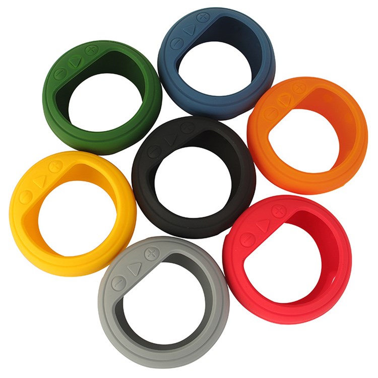 For JBL Clip3 Bluetooth Speaker Protective Case Shockproof Silicone Cover - Black