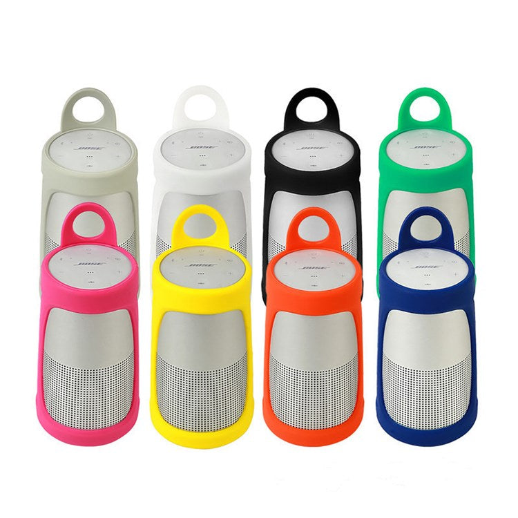For BOSE Soundlink Revolve Bluetooth Speaker Silicone Carrying Case Anti-scratch Good Protective Cover - Yellow